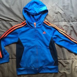 Adidas. Zip up hoodie